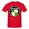 T-shirt Sportiva con Logo Puch Sportiva Minimalista Colori Morandi T-shirt