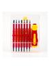 Electrician Repair Tools Kit 13pcs 1000V Changeable Insulated Screwdrivers Set with Magnetic Slotted Bits