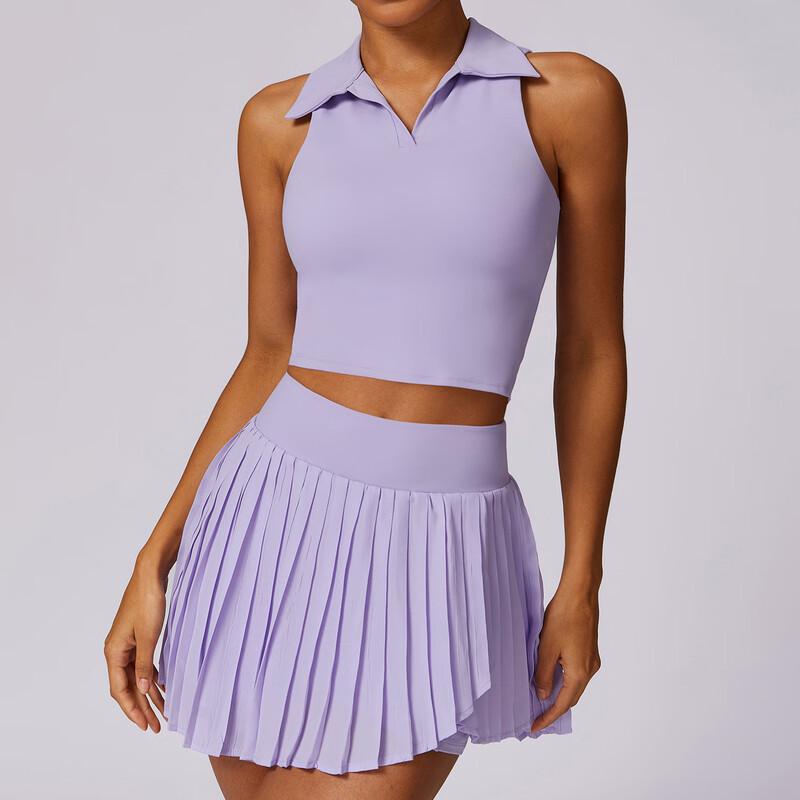 

OEING Women s Sleeveless Polo Athletic Set M