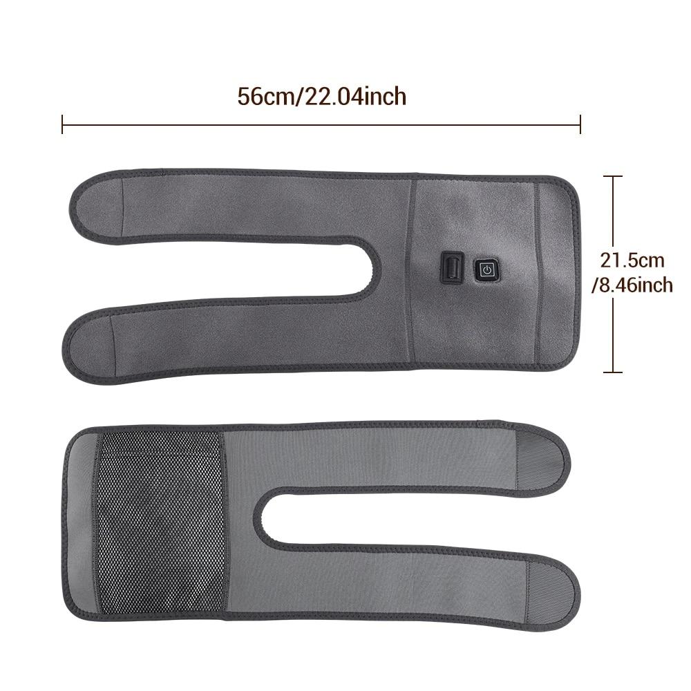 Electric Heating Knee Pads for Arthritis Pain Relief Thermal Joint Support Brace with Vibration Massager