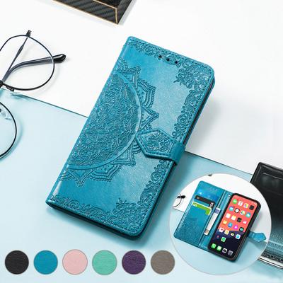 Wallet Relief Datura Flip Leather Case For Iphone Se 2022 13 Pro Max 12 Pro Max 11 Pro Max Se 2020 X Xs Xr Xs Max 8 7 6 6s Plus