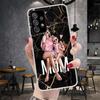 Mom Baby Love Girl Soft Phone Case For Samsung Galaxy S22 S23 S24 S25 Edge S26 Ultra S20 FE S21 Plus + Fundas Coque Galaxy S20 S