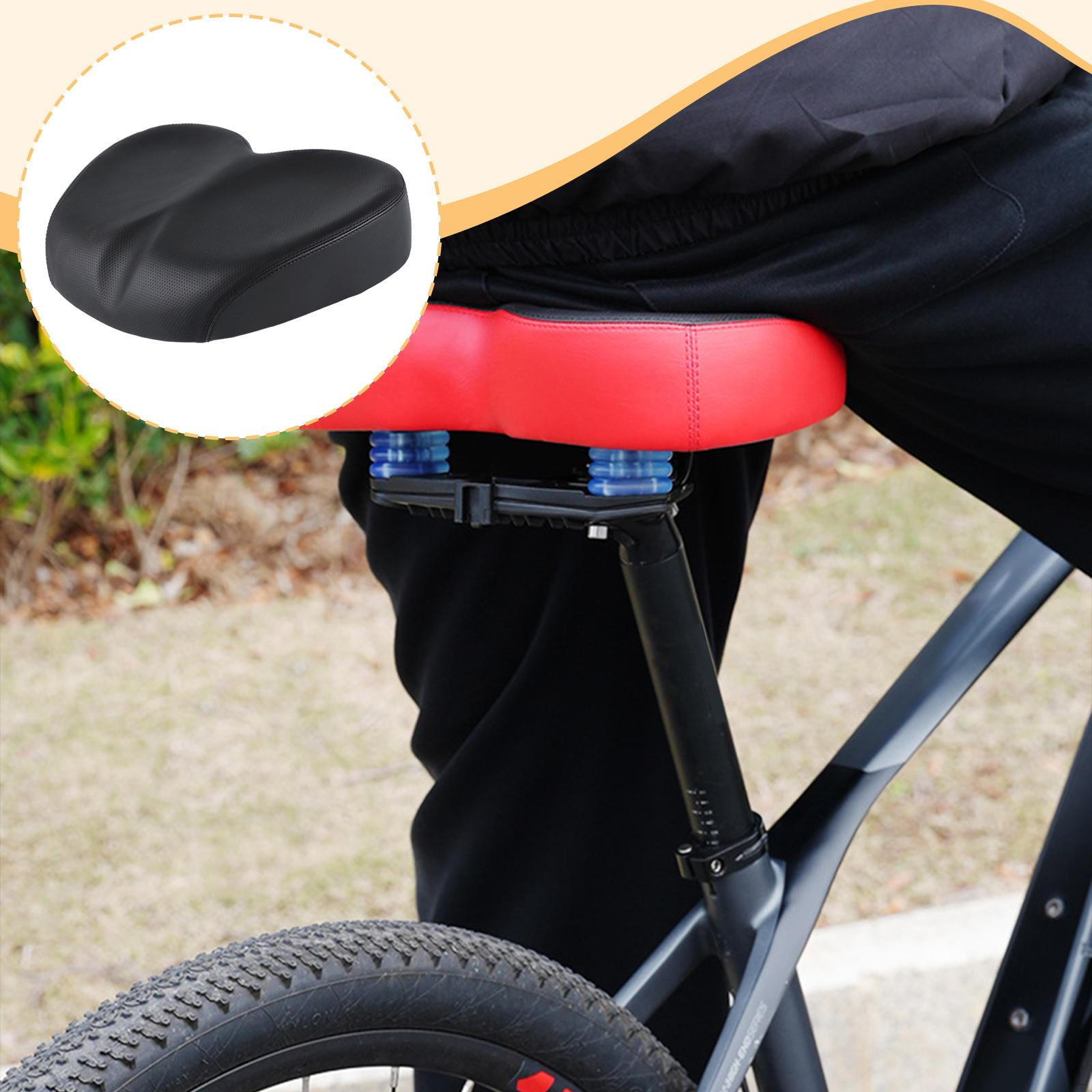 

Bicycle Saddle Bike Seat Comfort Shock Absorption Bicycling Elegant Wear Resistant Comfortable