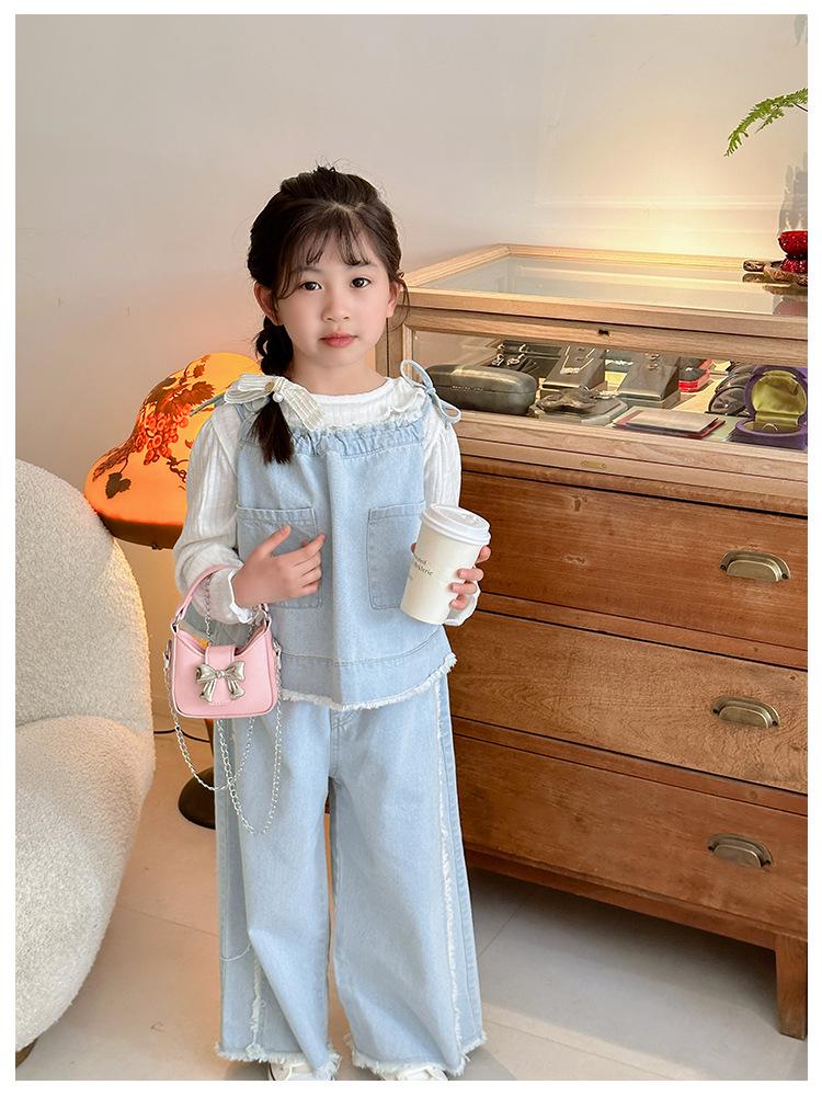 2024 Sweet Pink Bow Chain Crossbody Shoulder Bag for Women