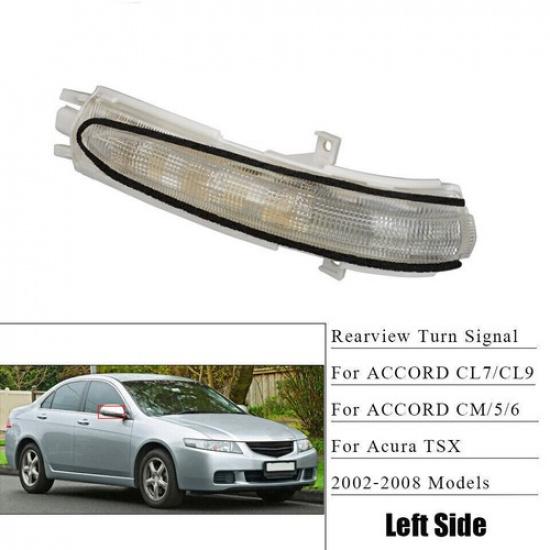 Left Mirror Turn Signal Light Fit For Honda Accord Acura TSX 2004-2008 Models