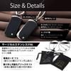 TSUKIYO Necklace for Military Mirror Present Steel Men, Tungsten, Tag, Finish, Gift, (Stainless Tag, Black)