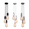 LED Linear Pendant Lights E27 90-260v Bedroom Living Room Decoration Hanging Lamp Restaurant Bar Cafe Indoor Lighting Fixtures