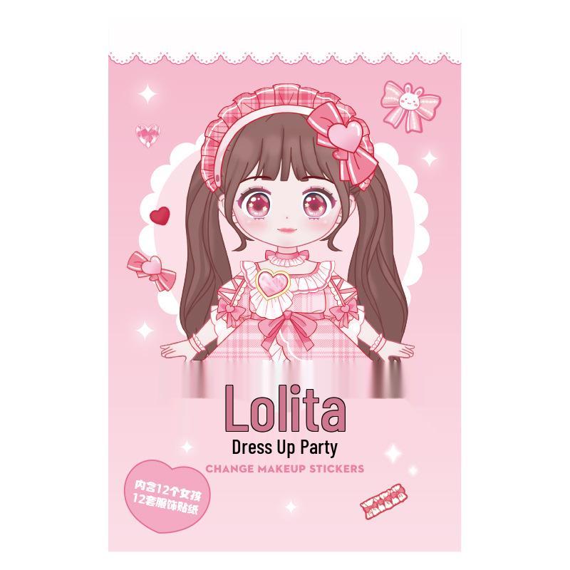 Samolepkový deník s kostýmem princezny: DIY Kniha řemesel pro proměnu celé postavy a dětský make-up