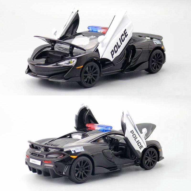 Alloy Scale 132 Maclaren 600lt Car Model With Light And Sound Features Gift