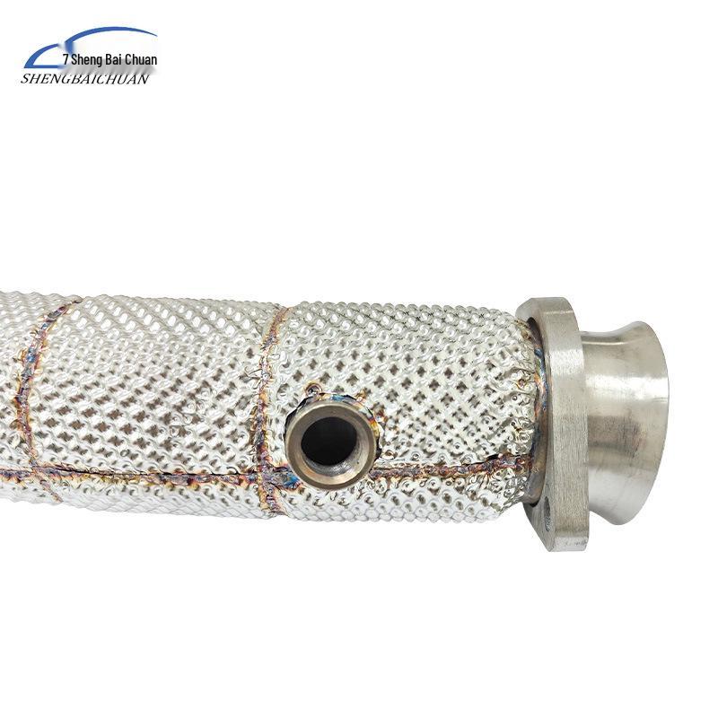 Stainless Steel Exhaust Manifold & Heat Shield for Mercedes G63 AMG W463 5.5TT