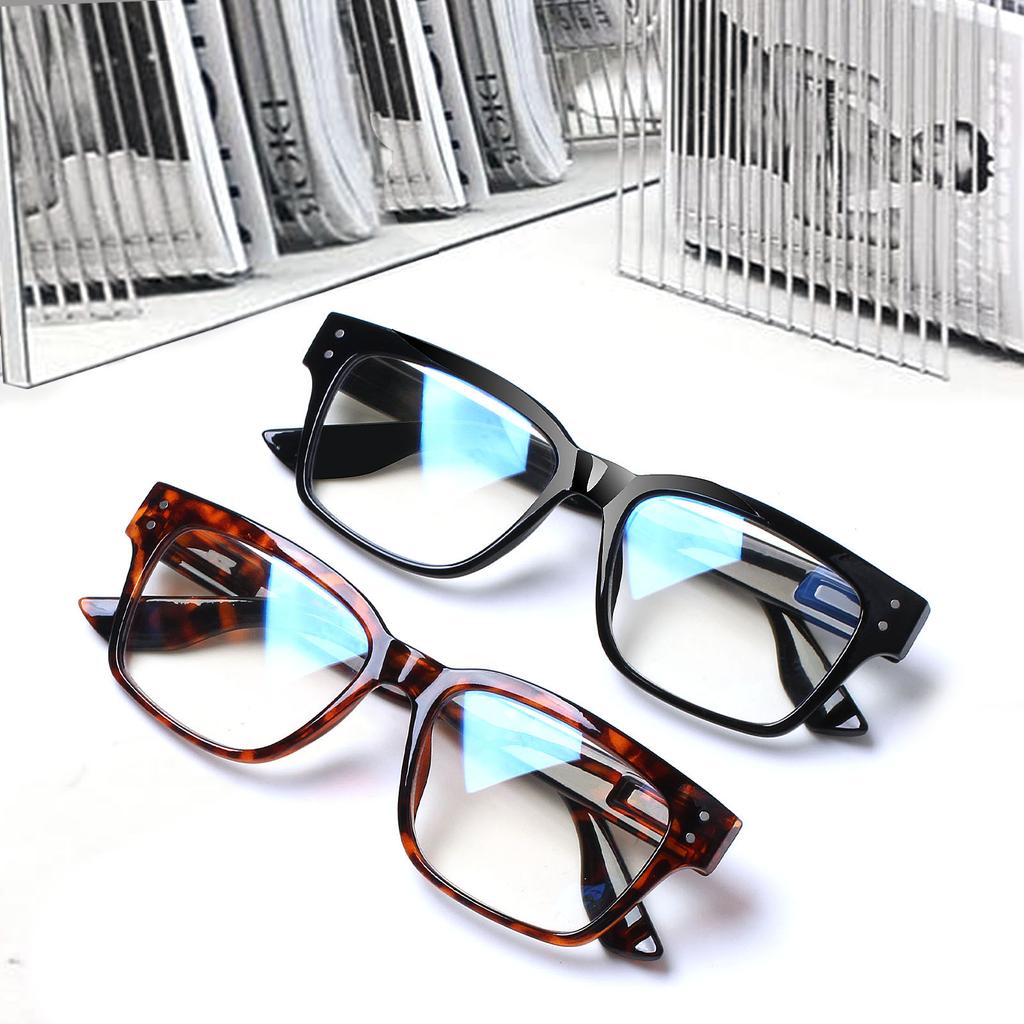 Turezing Reading Glasses for Men Women Comfortable Spring Hinge Presbyopic HD Eyewear Diopter 0 to 6 0