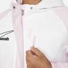 Nike Kids Mid-Length Color Block Hooded Zip-Up Casual Jacket Kids Jackets Foam-Pink FV3043-663