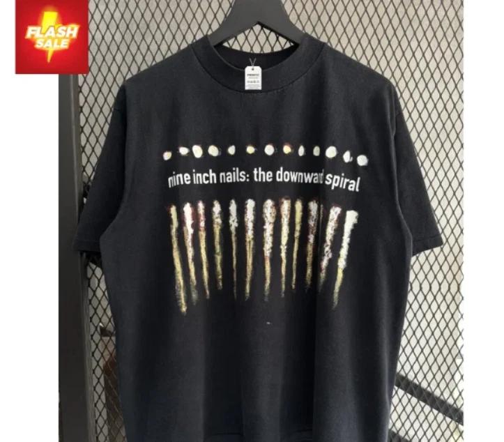 Vintage 1994 Nine Inch Nails The Downward Spiral T-Shirt, NIN Band T-Shirt M