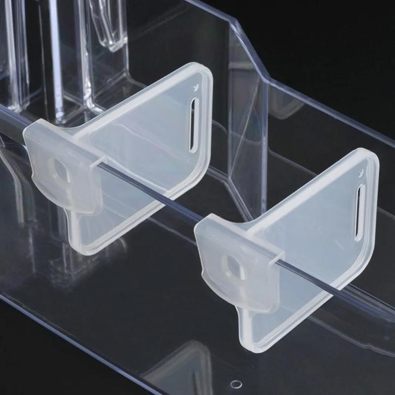 Refrigerator Storage Partition Board Fridge Kitchen Organization Home Divider Storage Splint Kitchen Bottle Can Shelf Organizer