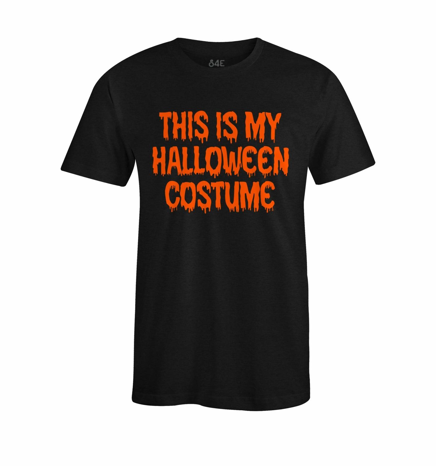 S4E Men s This Is My Halloween Costume T-Shirt Funny Halloween Shirts XL
