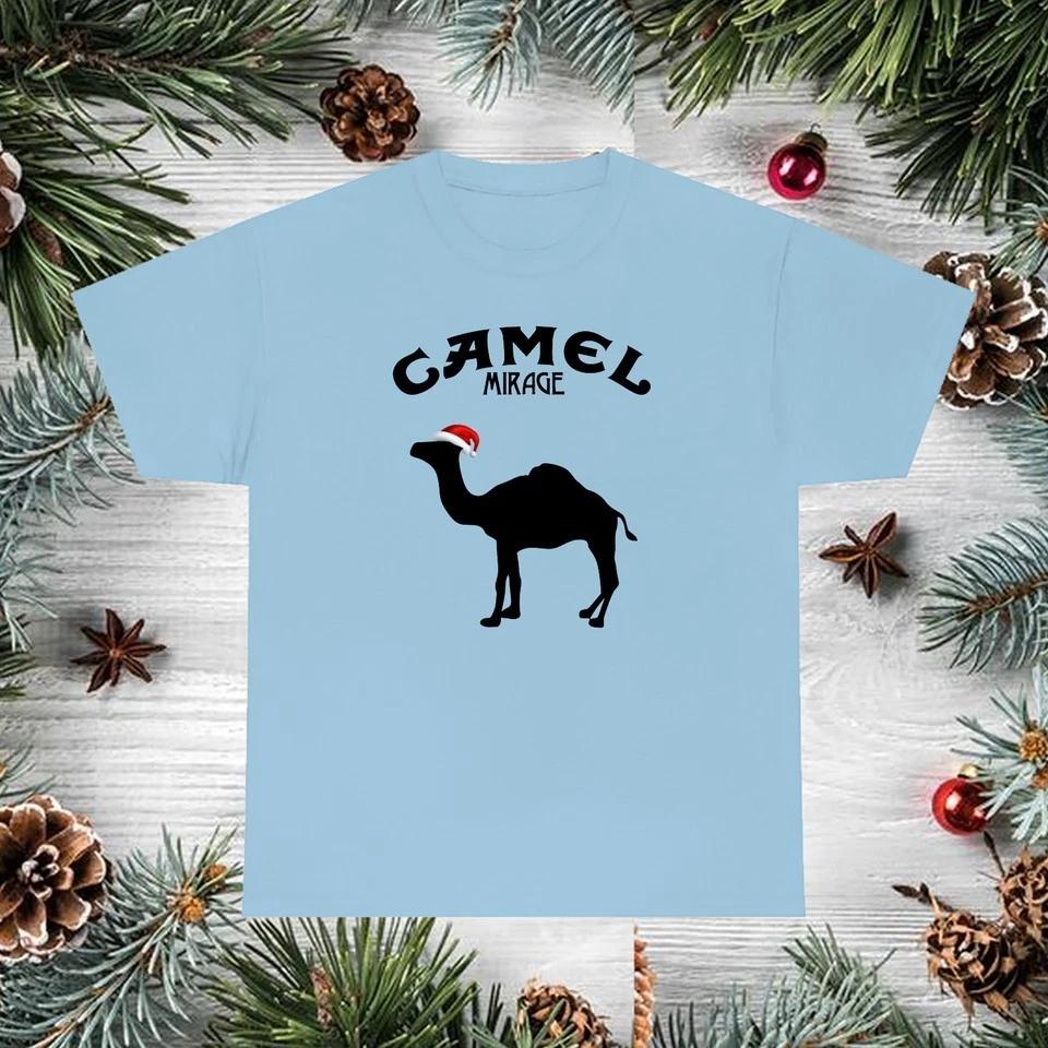 Mirage Album Camel Band Merry Christmas Shirt Light Blue Unisex S-5XL E1963 S