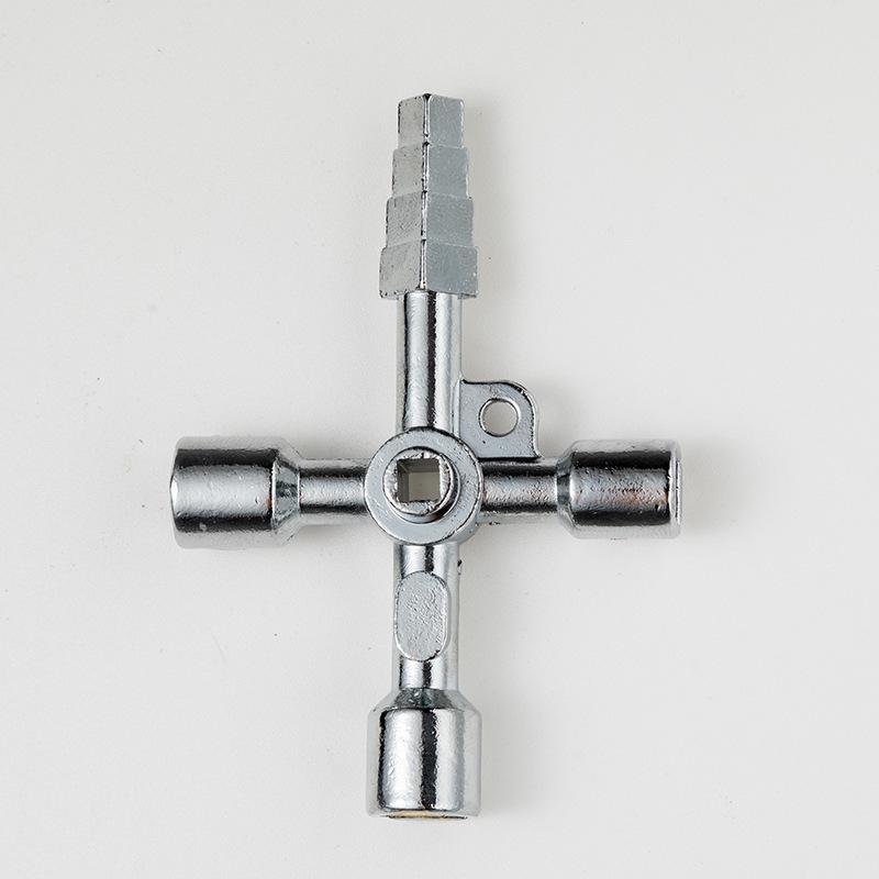 

Multi-Use 4-in-1 Control Cabinet Wrench for Elevators and Valves