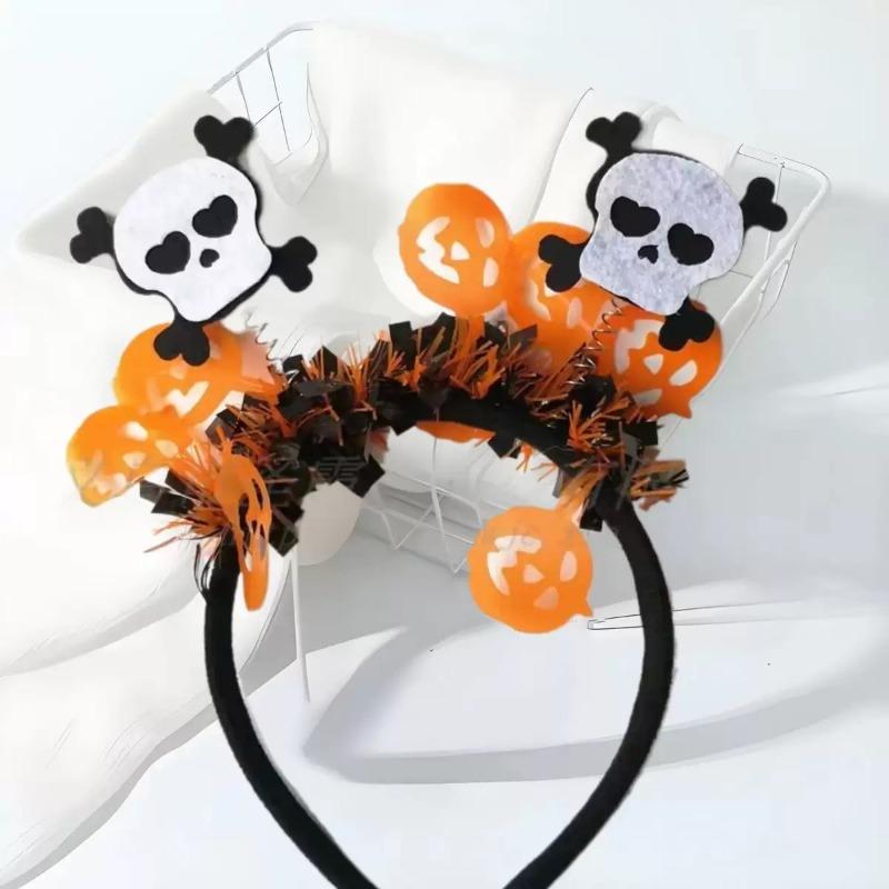 Halloween party pumpkin ghost headband funny party headdress decoration