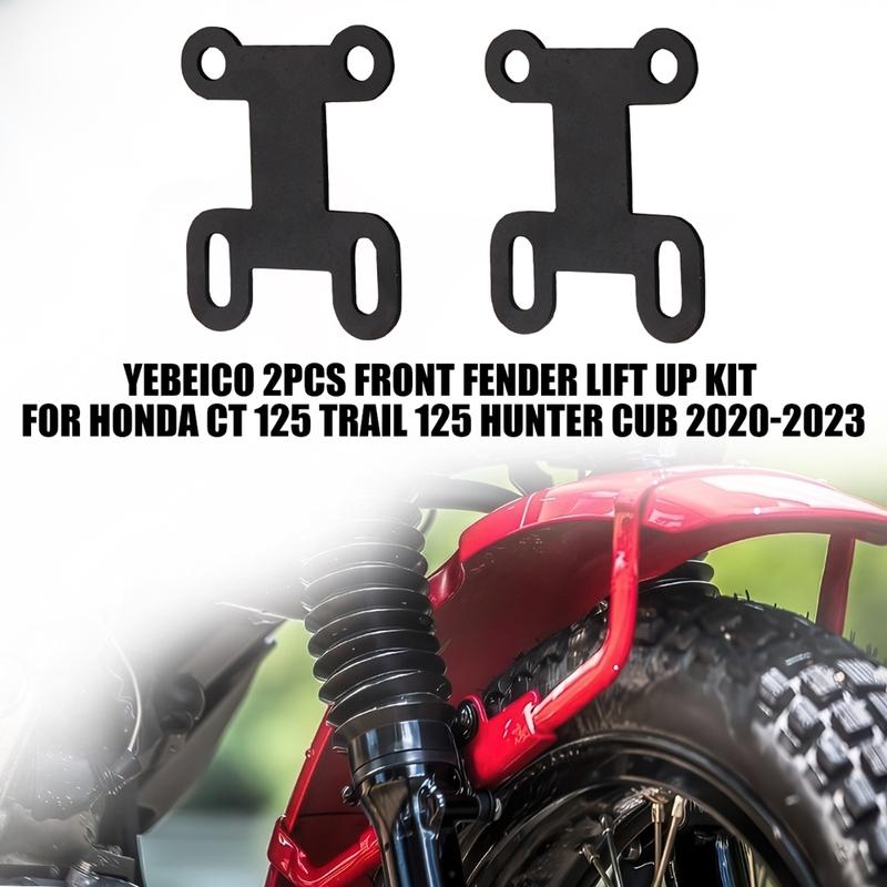 2pcs Front Fender Adapter Lift Kits For Honda CT125 Trail 125 Hunter Cub - Front Fender Lift UP Kit