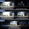 Solar Lights Outdoor 328 LED Motion Sensor Wall Lights,IP65 Waterproof Solar Powered Security Flood Lights for Garden Patio Yard