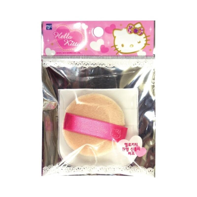 Hello Kitty Round Shin Poly Puff