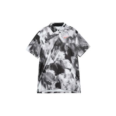 Polo de Tour Teinture Tie-Dye à Séchage Rapide Décontracté Homme tops Noir FD5936-010