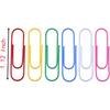 600 Pcs Paper Clips, 1.1 Inch Multicolour Paper Clips Holder for Sheets Files Office School and Personal Document Files Organization (1.1 inch)