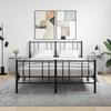 VidaXL Bedside Tables 2 Pcs Concrete Grey 40x30x50 Cm Engineered Wood 826837