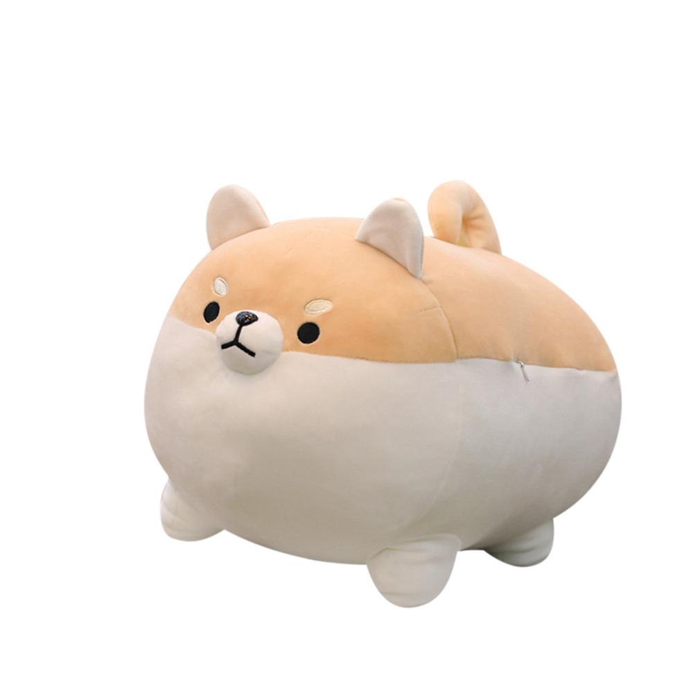 40/50cm Fat Shiba Inu Dog Plush Doll Toy Kawaii Puppy Dog Shiba Inu Stuffed Doll Cartoon Pillow Toy Gift For Kids Baby Children