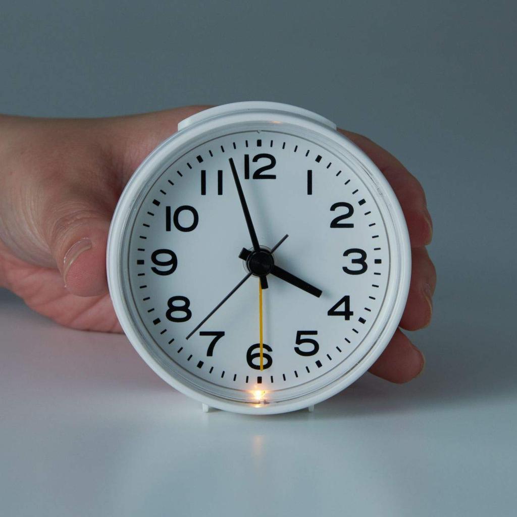 MUJI Analog Alarm Clock Model 82114300 Number MJ-AC1