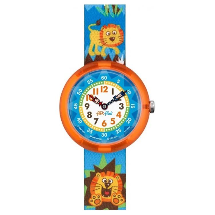 SWATCH Kids Flik Flak Feifei Series 30mm Blue Watch ZFBNP060 ZFBNP060 Blue Dial