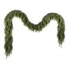 Artificial Garland Lightweight Soft Xmas Decor Christmas Decor Christmas Garland for Staircase Holiday Season Party Supplies