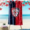 Asciugamano da Spiaggia Stampa Cagliari FC, Asciugamano Grande Morbido ad Asciugatura Rapida per Spiaggia Campeggio Nuoto