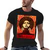 Angela Davis Poster 1971 T-Shirt Herren T-Shirt Luxus Herren T-Shirt Designer Lustige T-Shirts Baumwolle