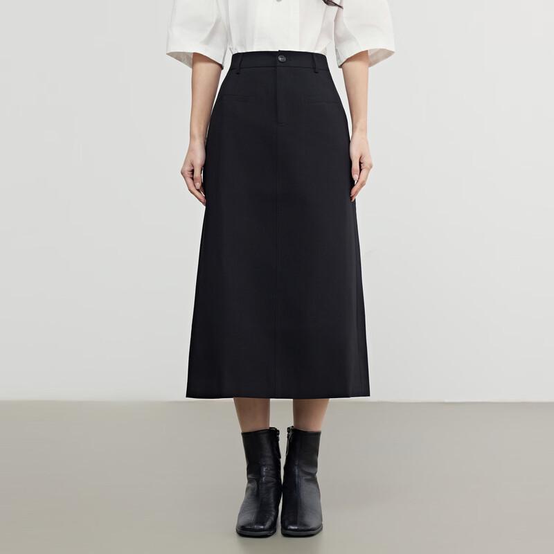 Elva' Island Women's A-Line High-Waist Skirt