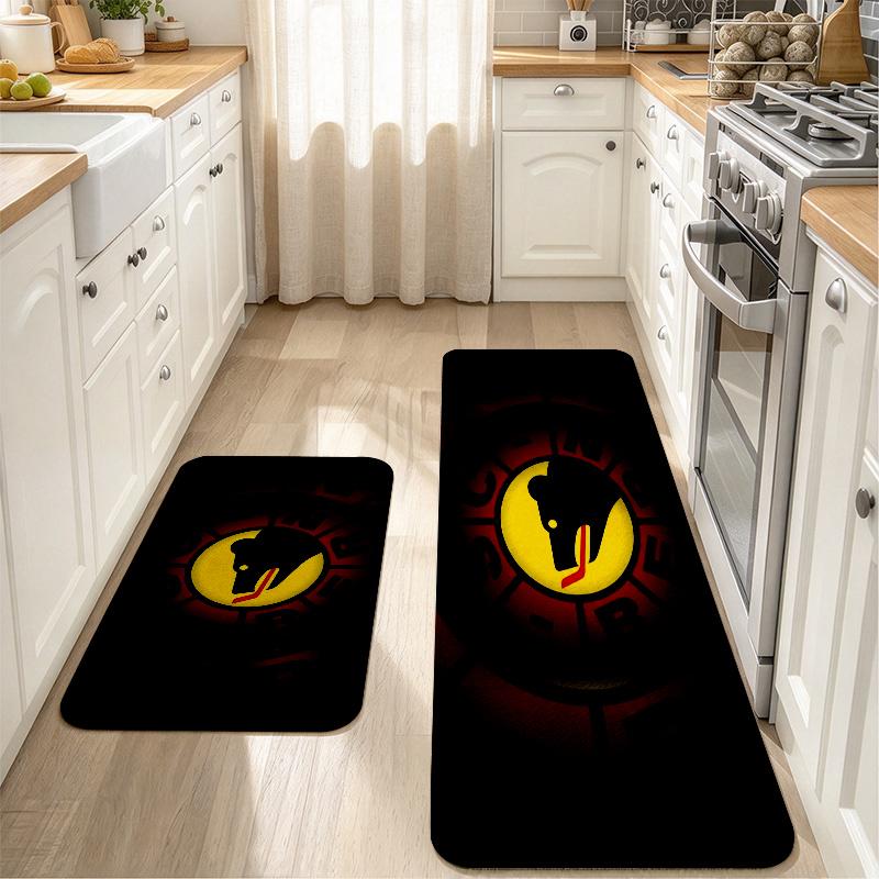 Sc Bern Flannel Kitchen Mat Christmas Soft Area Rug Non Slip Floor Carpet Home Decoration