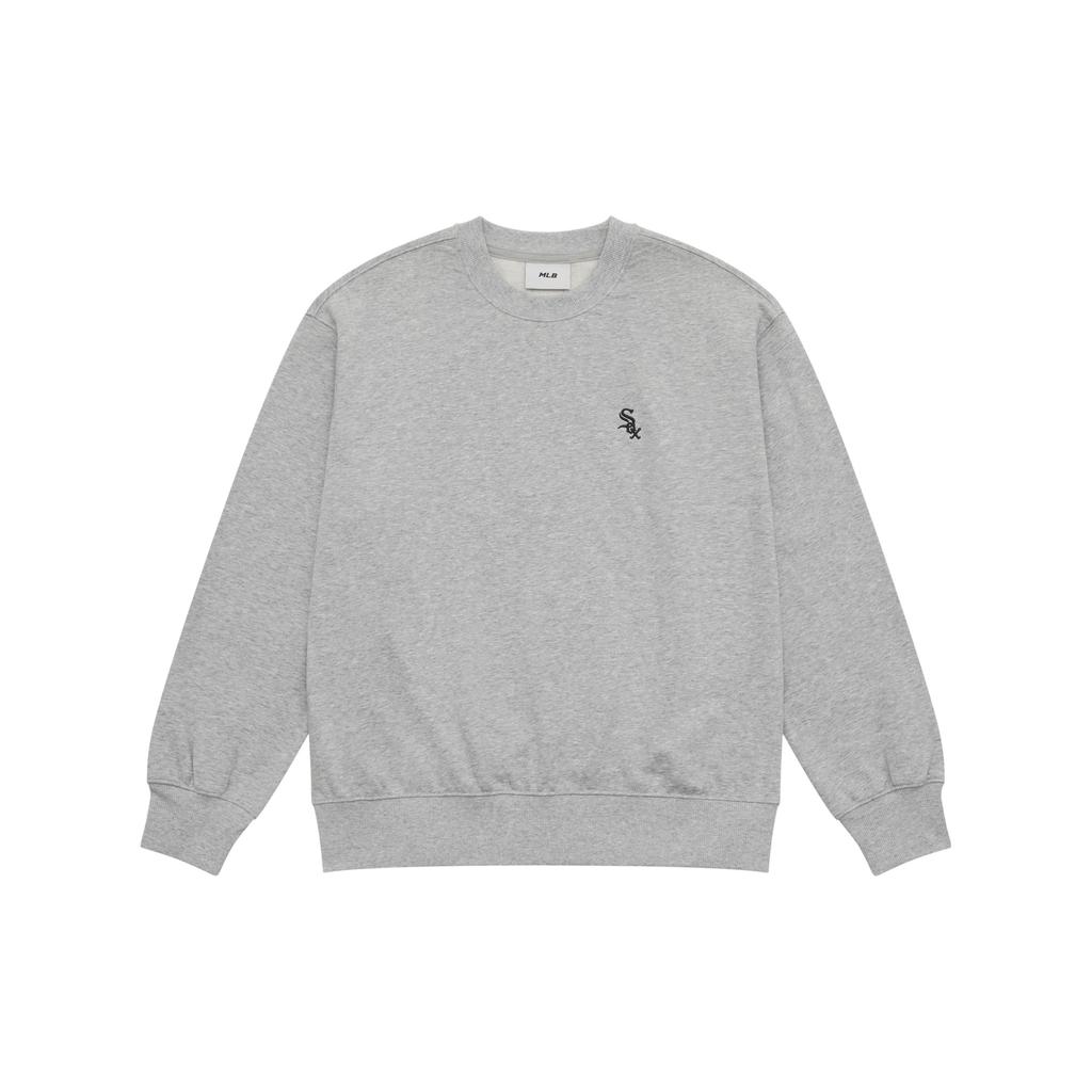 New MLB Basic Collection City Life Chicago White Socks SS25 Sweatshirt Unisex Heather Gray 3AMTB0151-44MGS