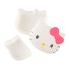 Sanrio Lunch Hello 655732 (SANRIO) Face-Shaped Box, Kitty, Microwave-Safe (Remove Lid)