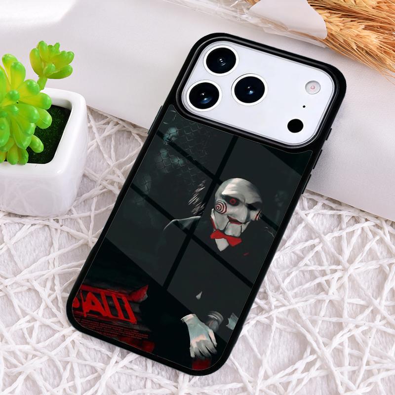 Jigsaw Saw soft Phone Case for iPhone 17 Air 16 15 11 12 14 13 Pro Max Shockproof Cover
