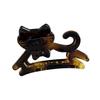 Hair Claw Cat Shape Stable Anti-Slip Design Hair Clip Back Head Large Hair Claw Lightweight Half-Tied Hair Accessory