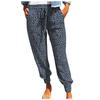 Women Casual Trousers Leopard Print Pants Bottoms Athletic Pants
