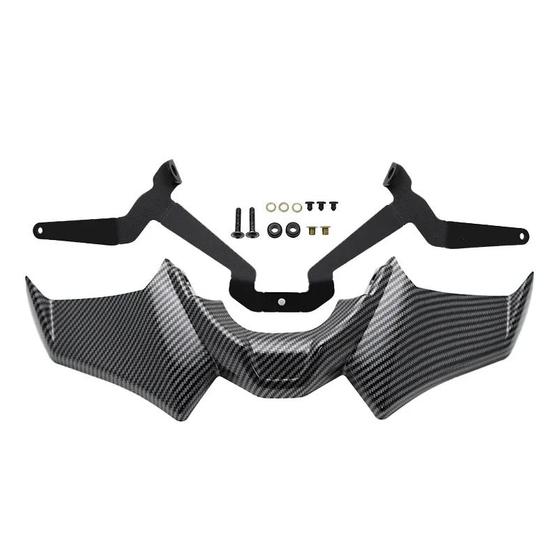 For YAMAHA MT07 MT-07 SP MT 07 2021 2022 2023 2024 Motorcycle Sport Downforce Naked Front Spoilers Aerodynamic Wing Deflector