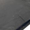 PRADA Sacosh Triangular plate Nylon Shoulder Bag black Nylon Used