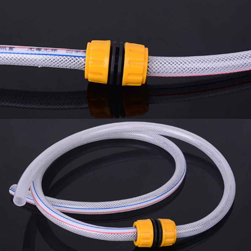 Garden Watering Hose Plastic Quick Connector Double Male Coupling Joint Adapter Extender