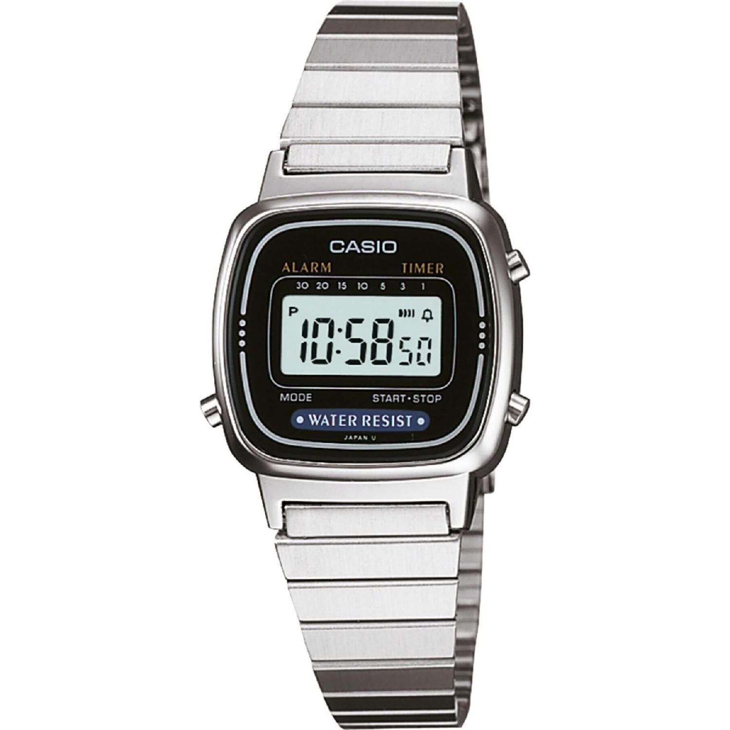 

La670wa-1df Retro Vintage Digital Watch сірий колір