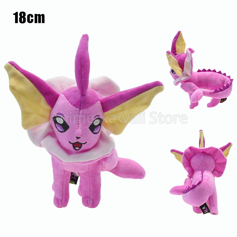 Kawaii Mimikyu Eevee Peluche Giocattolo Peluche Pokemon Evoluzione Umbreon Flareon Jolteon Glaceon Vaporeon Sylveon Espeon Bambole Peluche