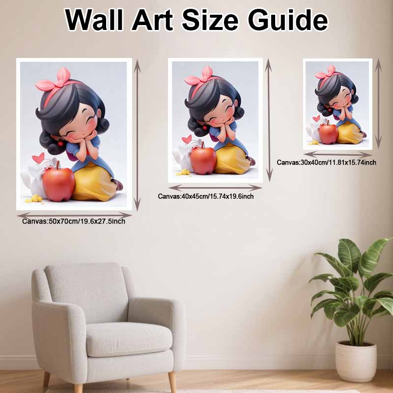 Disney Diamond Painting Set Snow White Classic Home Decor Craft, Perfect Handmade DIY Gift Idea