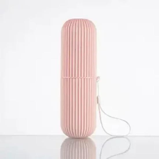 Travel Portable Toothbrush Cup Bathroom Toothpaste Holder Storage Case Box Organizer Travel Toiletries Storage Cup New Creative