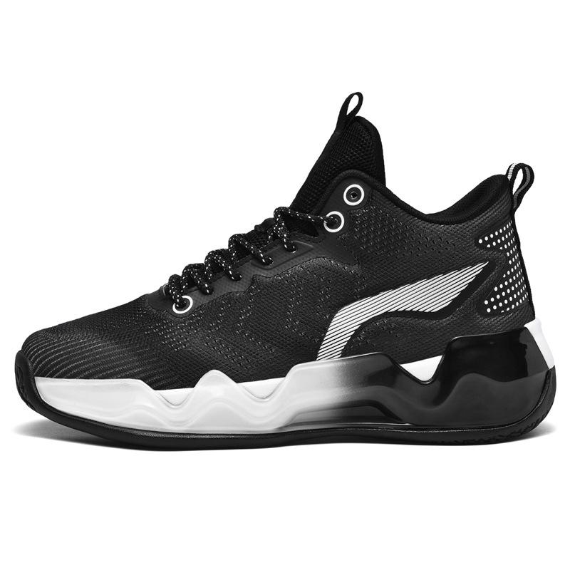 Men's shoes high-quality casual breathable sports shoes fashion versatile trendy shoes 2023 new rubber sole wear-resistant basketball shoes