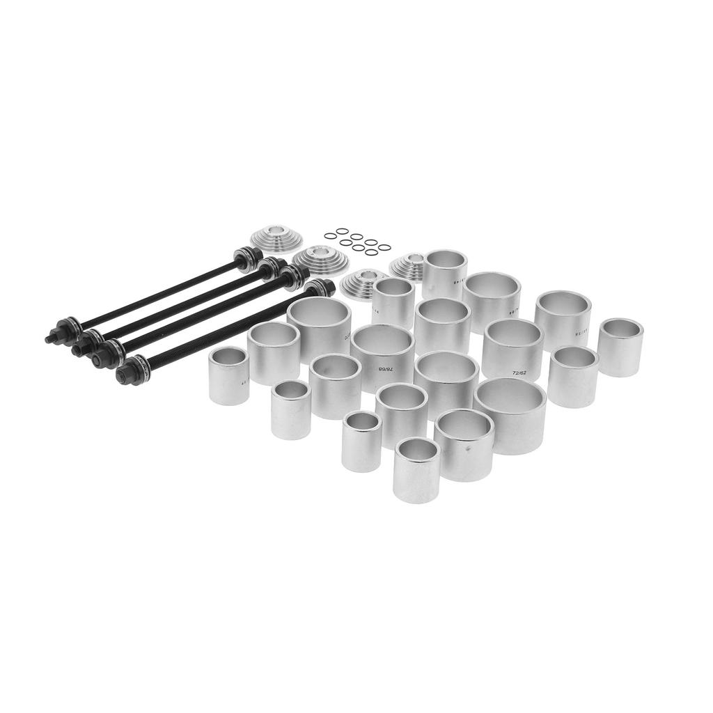 28pcs Pull Press Sleeve Kit Remove Bushes Bushing Bearings Seals Carbon Steel Professional